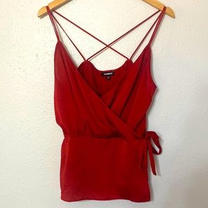 Express NWT maroon blouse
